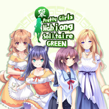 Pretty Girls Mahjong Solitaire - Green